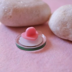 Pin de pelota de gimnasia rítmica verde