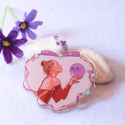 Llavero de gimnasia rítmica inspirado en Taisiia Onofriichuk