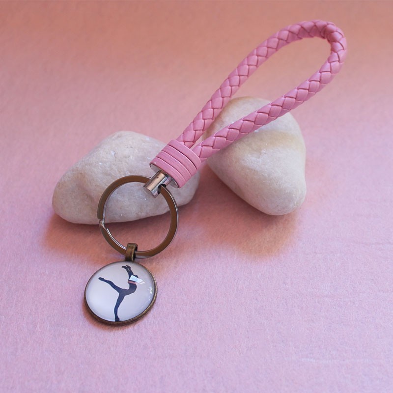 Llavero de danza arabesque