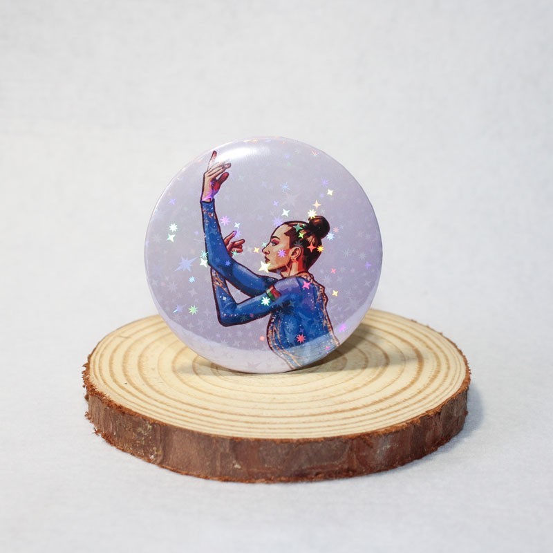 Espejo de gimnasia rítmica Katsiaryna Halkina