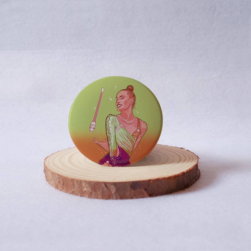 chapa redonda de gimnasia rítmica Darja Varfolomeev