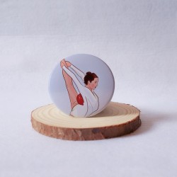 chapa redonda de gimnasia rítmica Maria petrova