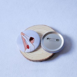 chapa redonda de gimnasia rítmica Maria petrova