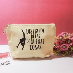 Neceser de gimnasia rítmica "Disfruta de las pequeñas cosas"