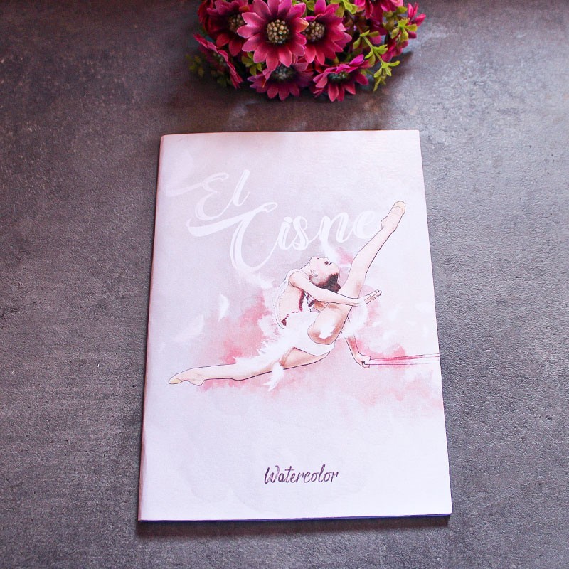 Libreta de gimnasia rítmica el cisne