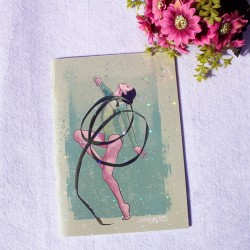 Libreta de gimnasia rítmica Diana Popova