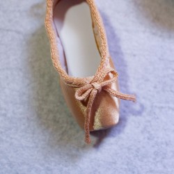 Llavero de mini puntas de ballet
