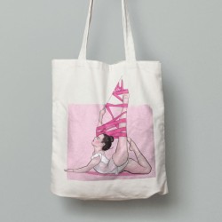 Tote bag, canvas bag, bolsa de gimnasia rítmica Stiliana Nikolova