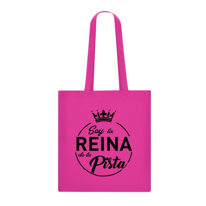 Tote bag, canvas bag, bolsa de gimnasia y danza la reina de la pista