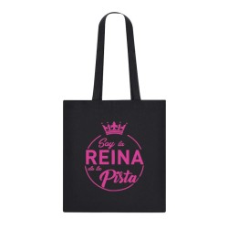 Tote bag, canvas bag, bolsa de gimnasia y danza la reina de la pista