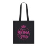Tote bag, canvas bag, bolsa de gimnasia y danza la reina de la pista