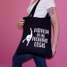 Tote bag, canvas bag, bolsa de gimnasia rítmica Disfruta