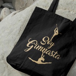 Tote bag, canvas bag, bolsa de gimnasia rítmica Soy gimnasta