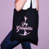 Tote bag, canvas bag, bolsa de gimnasia rítmica Soy gimnasta
