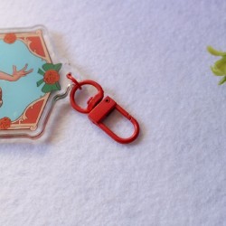 Llavero de gimnasia rítmica pop art Thriller