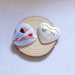 chapa corazón Maria Petrova