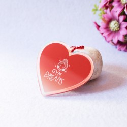 Llavero corazón de gimnasia rítmica Alexandra Soldatova