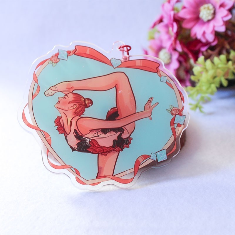 Llavero XL de gimnasia rítmica Alexandra Soldatova