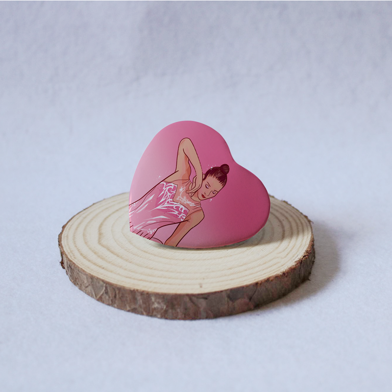 Chapa corazón Sofia Raffaeli