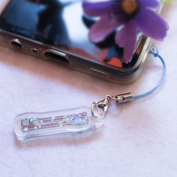 Llaverito para el móvil de mazas de rítmica