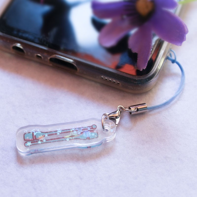 Llaverito para el móvil de mazas de rítmica