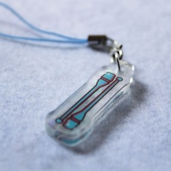 Llaverito para el móvil de mazas de rítmica