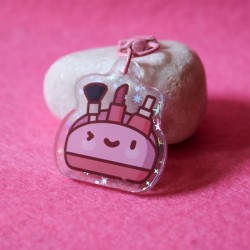 Llavero de gimnasia rítmica "Ponte guapa"