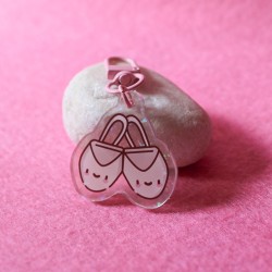 Llavero de punteras de gimnasia rítmica