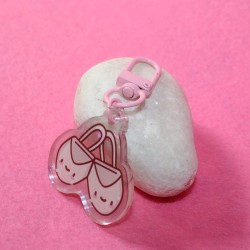 Llavero de punteras de gimnasia rítmica