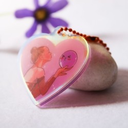 Llavero corazón de gimnasia rítmica Taisiia Onofriichuk