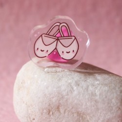 pin de punteras de gimnasia rítmica, punteras divinas